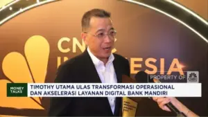 Timothy Utama Raih Penghargaan ‘Digital Transformation Leader’, Bedah Akselerasi Digital Bank Mandiri