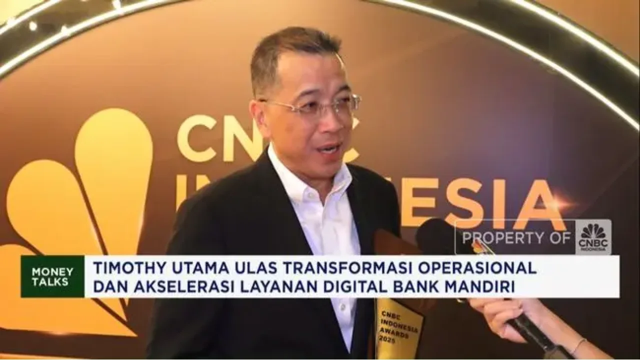 Timothy Utama Raih Penghargaan ‘Digital Transformation Leader’, Bedah Akselerasi Digital Bank Mandiri