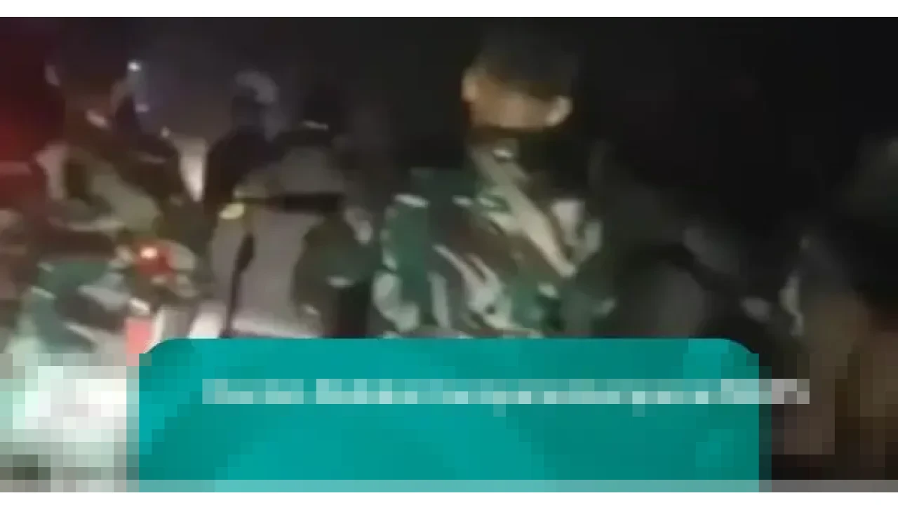 TNI Amankan Pendemo Bersenjata Api di Lhokseumawe, Kedapatan Kibarkan Bendera Simbol GAM