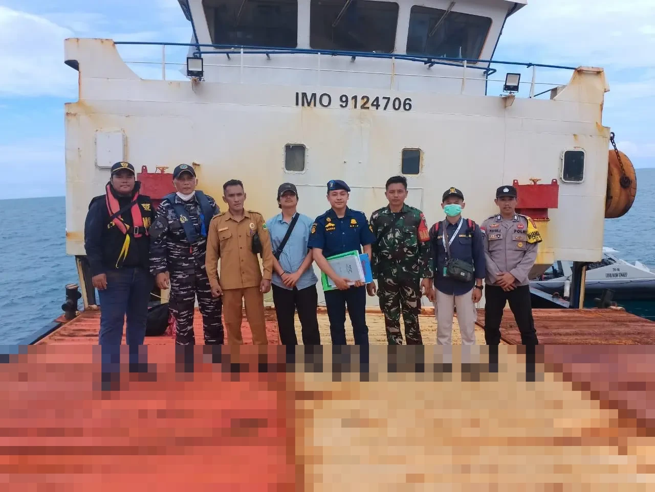 TNI Angkatan Laut Temukan KM Polo Terdampar Tanpa Awak, Kondisi Kapal Tak Layak Operasi