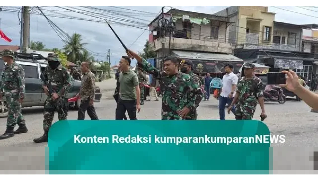 TNI Bubarkan Aksi Pengibaran Bendera GAM di Lhokseumawe, Satu Provokator Ditangkap Bersenjata Api