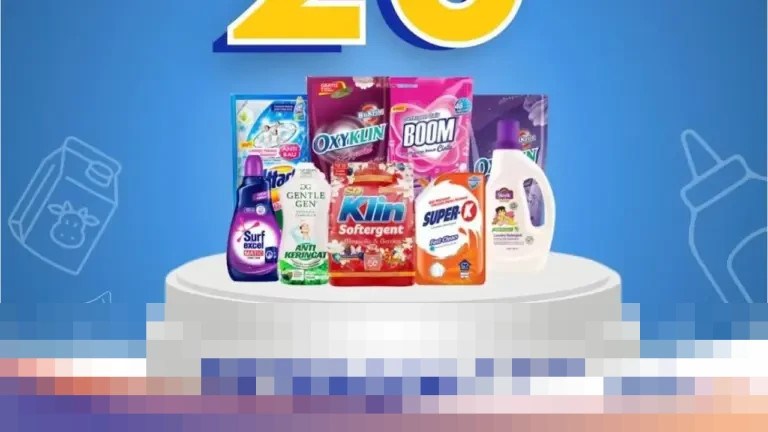 Transmart Full Day Sale Kembali Hadir, Diskon Deterjen Cair hingga 20%, Produk Lain 50%+20%