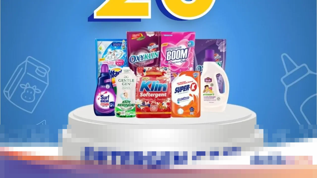 Transmart Full Day Sale Kembali Hadir, Diskon Deterjen Cair hingga 20%, Produk Lain 50%+20%