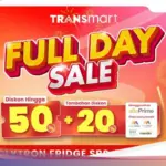 Transmart Full Day Sale Kembali Hadir, Tawarkan Diskon Besar Kulkas Side by Side Polytron hingga Rp2,4 Juta