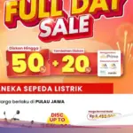 Transmart Gelar Full Day Sale, Tawarkan Diskon Sepeda Listrik hingga 45 Persen