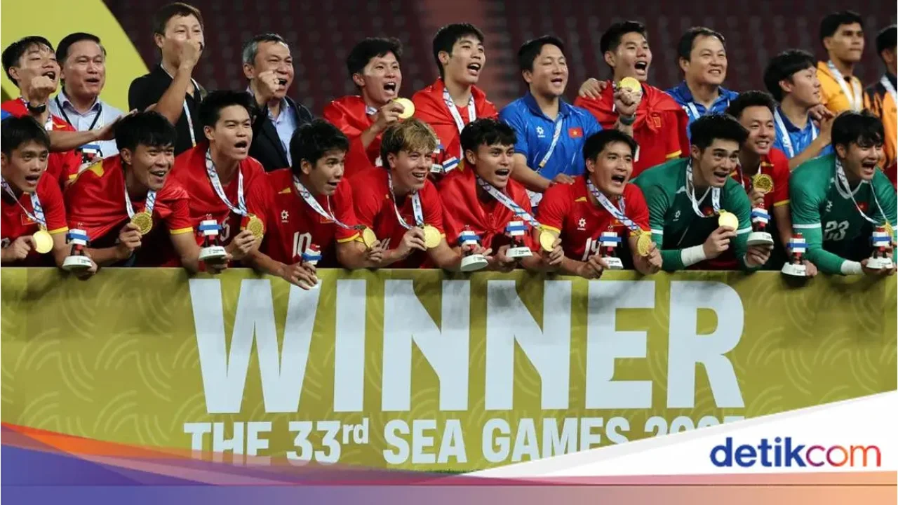 Vietnam Kunci Emas Sepak Bola SEA Games 2025, Geser Indonesia di Daftar Peraih Gelar Terbanyak