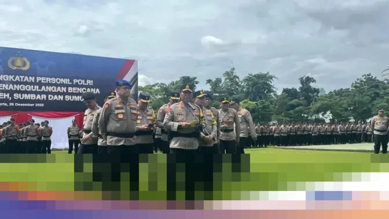 Wakapolri Dedi Prasetyo: “Cek Semua Kebutuhan Mendesak” di Lokasi Bencana Sumatera