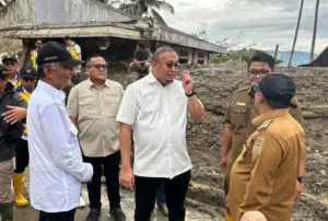 Andre Rosiade dan Menteri PU Tinjau Langsung Rekonstruksi Malalo Pascabencana