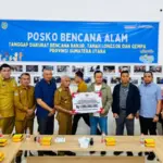 Wali Kota Pekanbaru Serahkan Bantuan Rp 1,5 M untuk Korban Bencana Sumut
