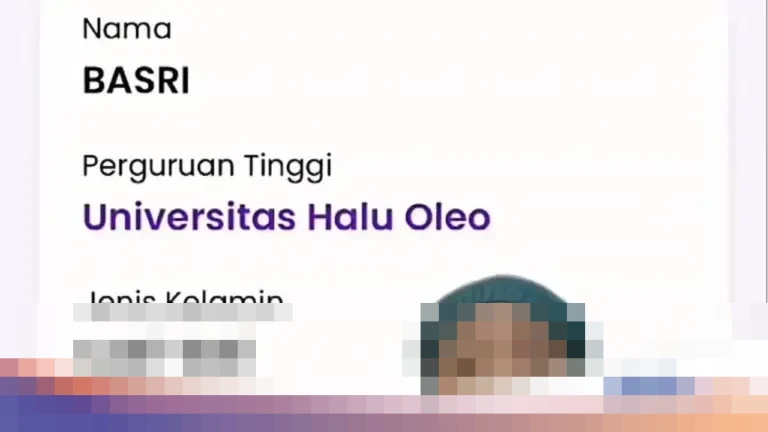 Warek UHO: “Bukan Kasus Pertama Kali”, Data Alumni di PDDikti Kerap Berubah