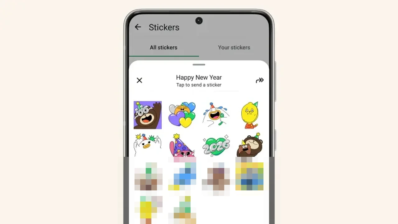 WhatsApp Luncurkan Fitur Perayaan Tahun Baru 2026, Hadirkan Stiker dan Efek Video Call Interaktif