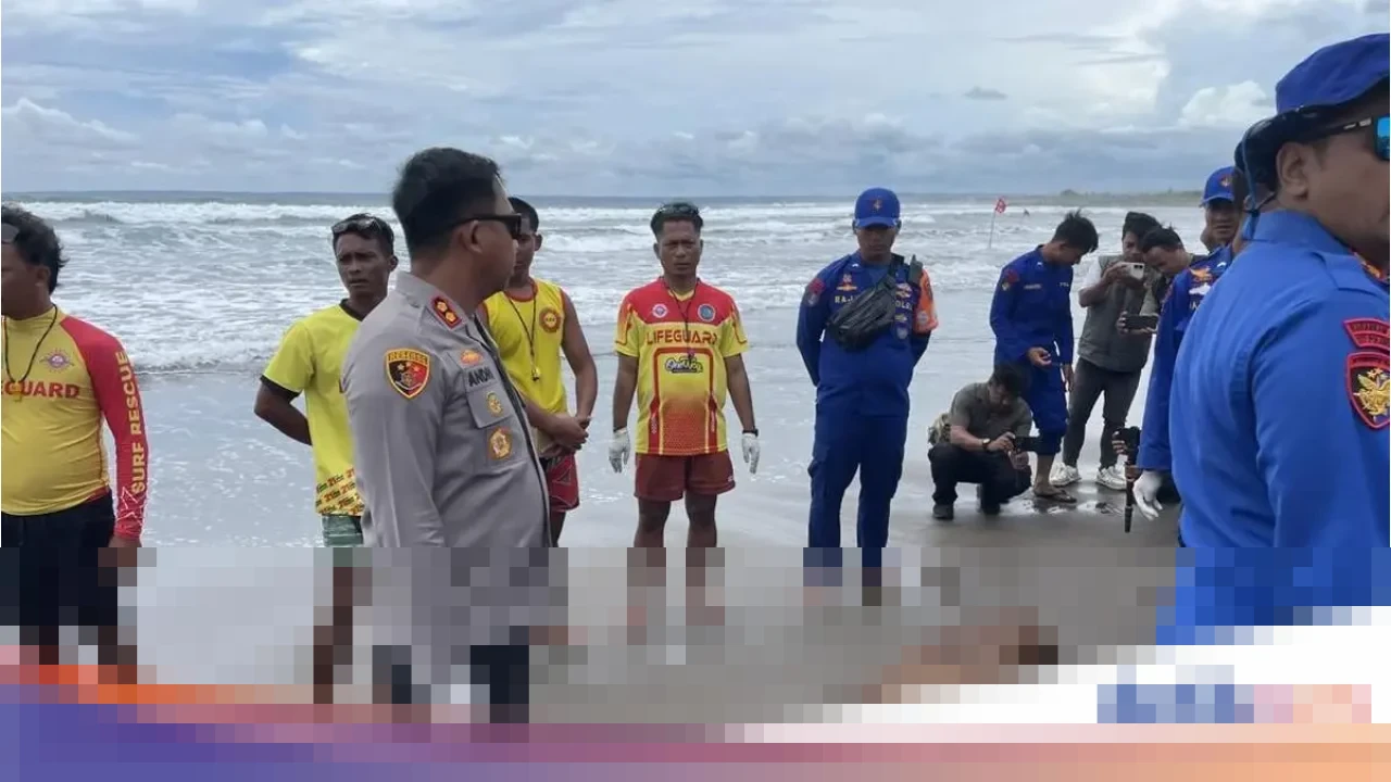 Wisatawan Asal Bandung Ditemukan Tewas Terseret Ombak di Pantai Pangandaran Setelah Sehari Pencarian Wisatawan Asal Bandung Ditemukan Tewas Terseret Ombak di Pantai Pangandaran Setelah Sehari Pencarian