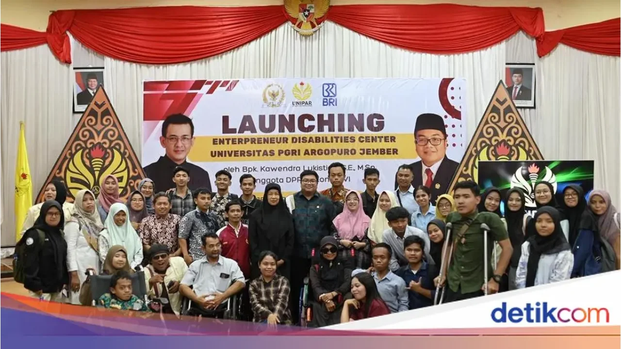 Wujudkan Akses Usaha dan Kemandirian, Anggota DPR Kawendra Resmikan Pusat Kewirausahaan Difabel di Jember
