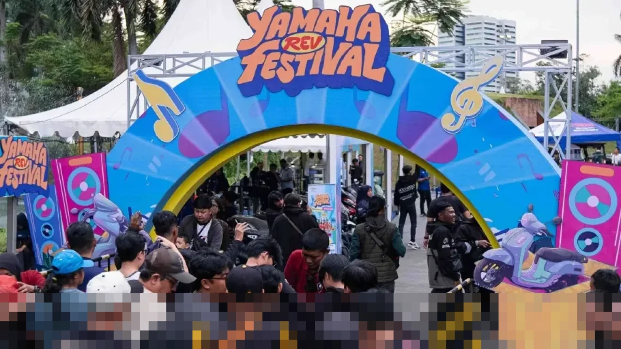 Yamaha Indonesia Sukses Gelar Rev Festival 2025, Ribuan Pengunjung Padati Senayan Park