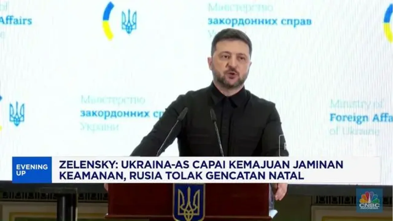 Zelenskiy Umumkan Kemajuan Perundingan Jaminan Keamanan Bilateral dengan Amerika Serikat