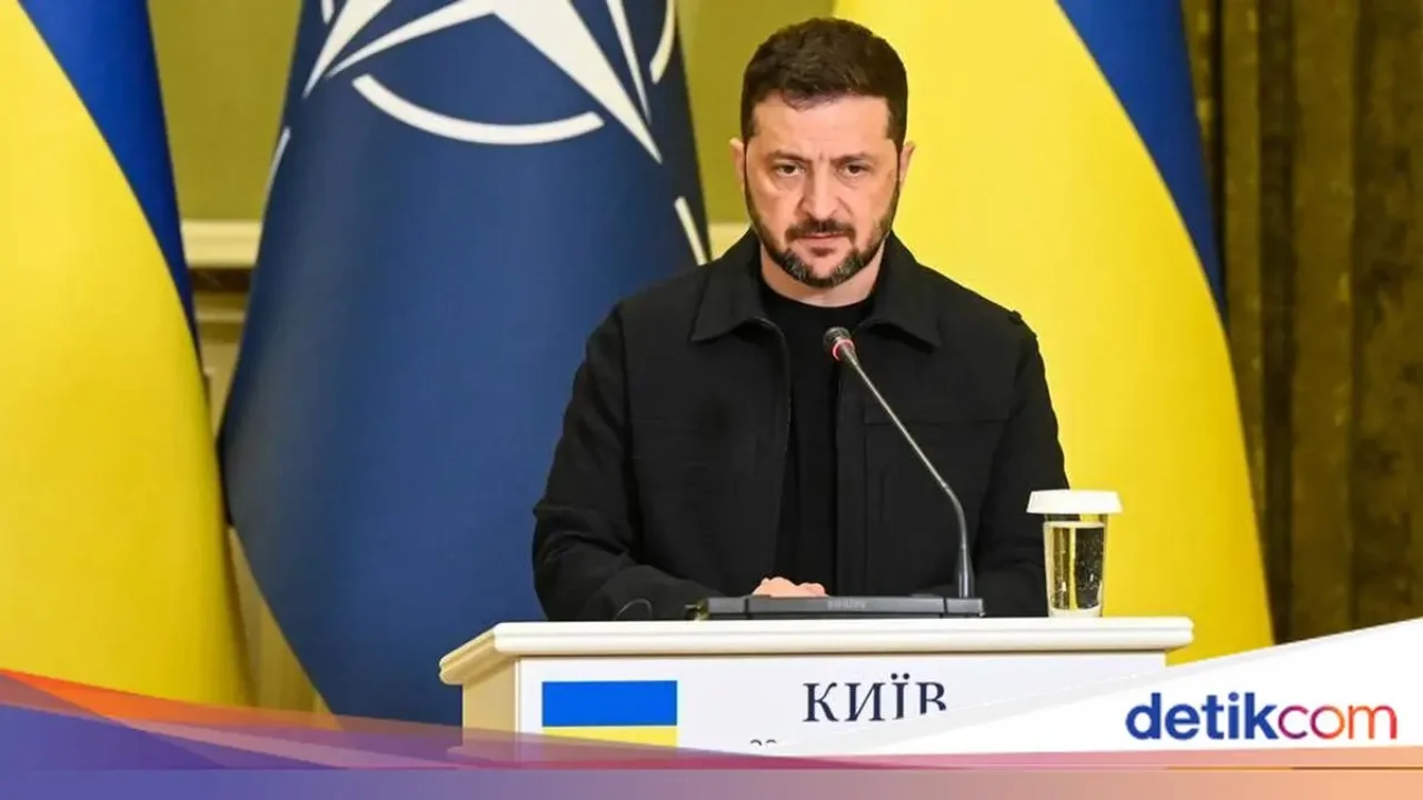 Zelensky Beberkan 20 Poin Proposal Damai Ukraina, Libatkan AS dan Tunggu Respons Moskow