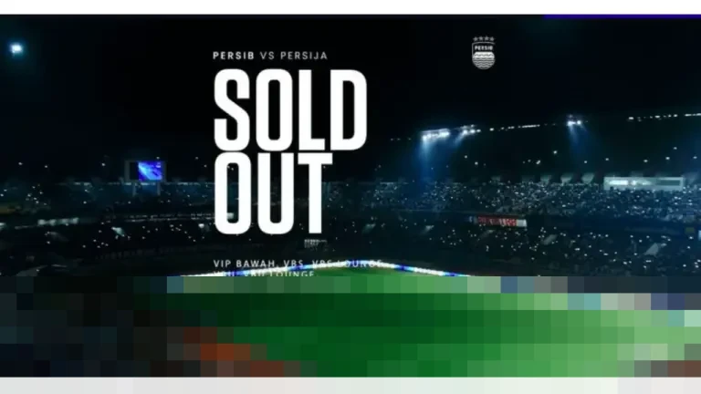 26 Ribu Tiket Persib vs Persija Ludes Terjual, Panpel Peringatkan Bobotoh Hindari Calo