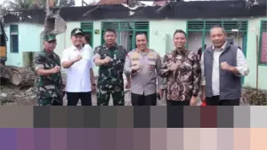Agung Nugroho: “Negara Hadir Cepat Bangun Rumah Dinas TNI Korban Kebakaran”