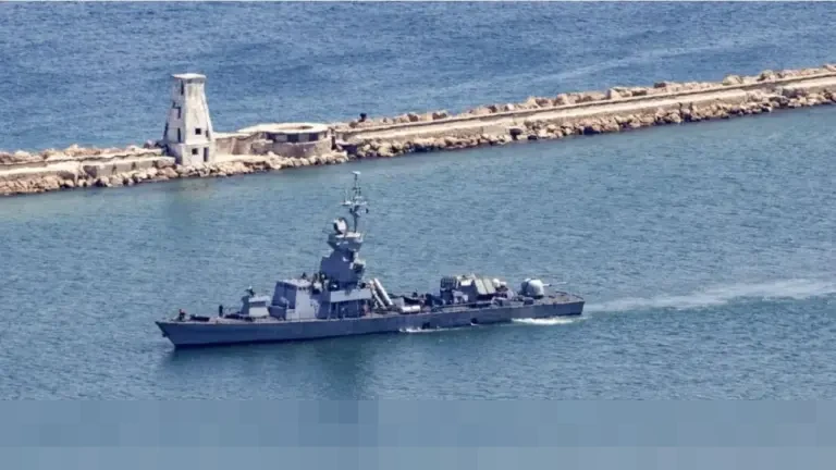 AL Israel Tembaki Kapal Perang Mesir di Perairan Gaza Setelah Abaikan Peringatan