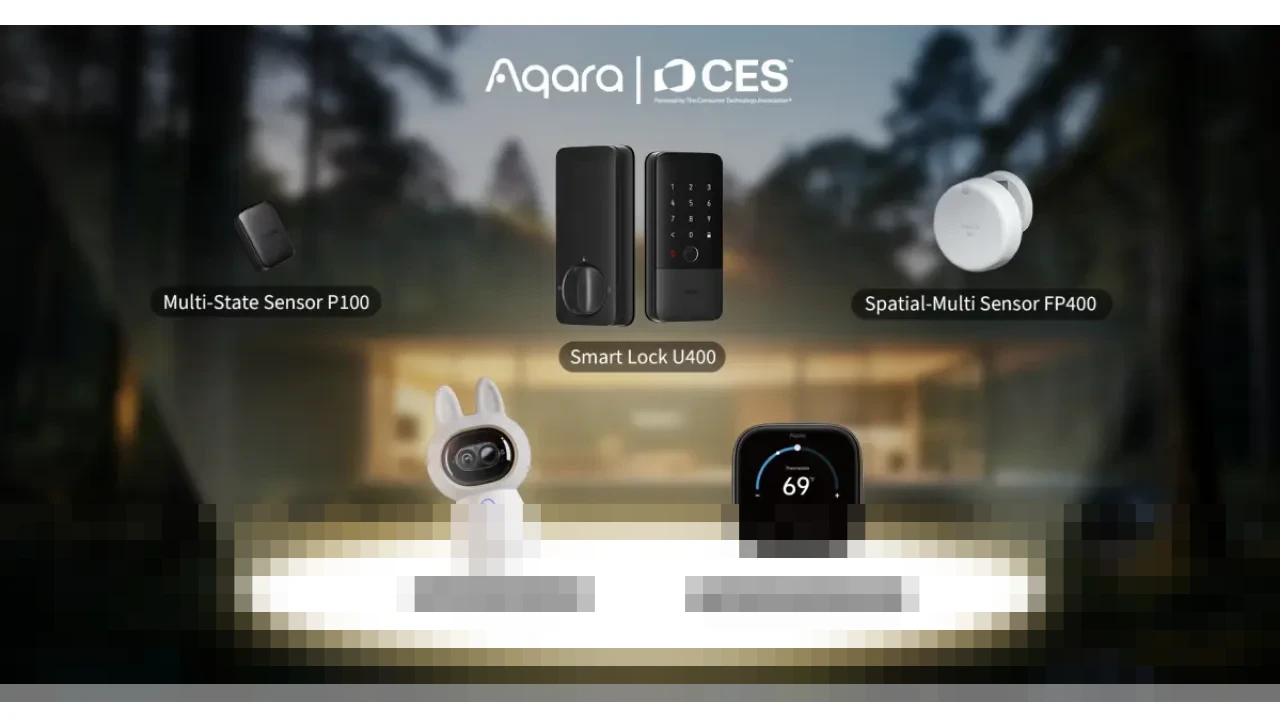 Aqara Perkenalkan Kamera Matter Pertama dan Kunci Pintu Aliro di CES 2026: Dorong Kecerdasan Spasial