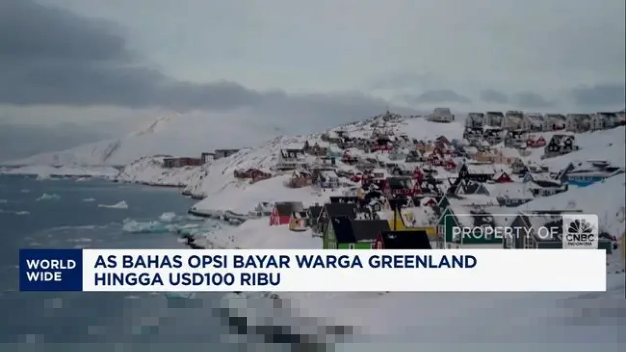 AS Gagas Opsi Pembayaran USD 100 Ribu ke Warga Greenland, Picu Kontroversi Geopolitik