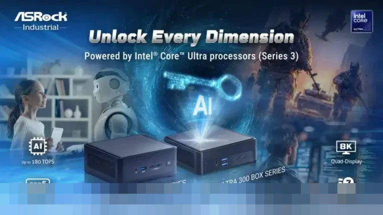 ASRock Industrial Perkenalkan NUC Ultra 300 Box Series, Dorong Batas Komputasi AI Ringkas