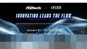 ASRock Luncurkan Jajaran Produk Inovatif di CES 2026, Debut Pendingin AIO dan PSU Baru