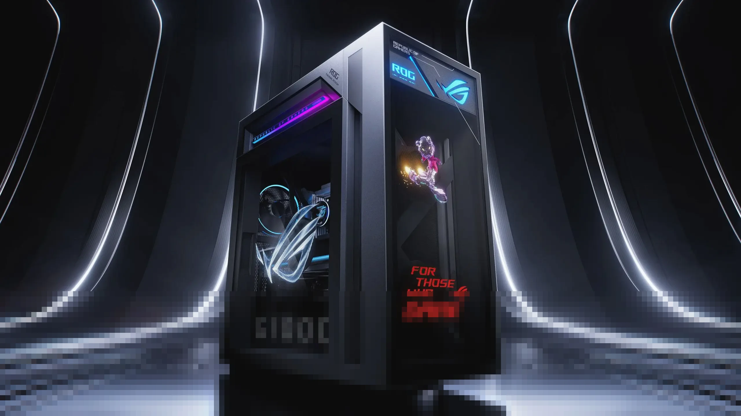 Asus Perkenalkan ROG G1000, PC Gaming Pertama Dunia dengan Kipas Holografik AniMe Holo Asus Perkenalkan ROG G1000, PC Gaming Pertama Dunia dengan Kipas Holografik AniMe Holo