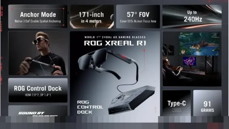 ASUS ROG dan XREAL Luncurkan Kacamata AR ROG XREAL R1, Bawa Pengalaman Gaming Imersif ke Level Baru