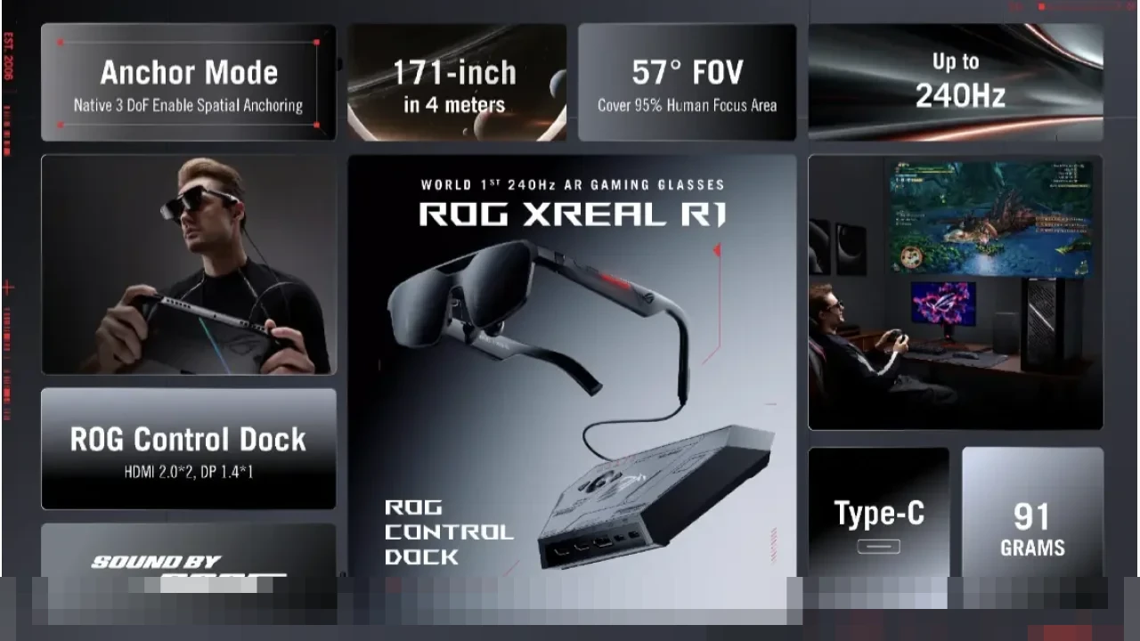 ASUS ROG dan XREAL Luncurkan Kacamata AR ROG XREAL R1, Bawa Pengalaman Gaming Imersif ke Level Baru ASUS ROG dan XREAL Luncurkan Kacamata AR ROG XREAL R1, Bawa Pengalaman Gaming Imersif ke Level Baru