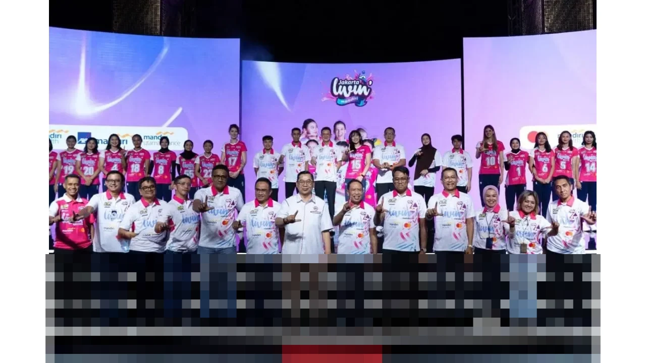 Bank Mandiri Resmi Luncurkan Skuad Jakarta Livin’ by Mandiri, Siap Bersaing di Proliga 2026