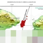 BBMKG Rekam 212 Gempa Swarm di Sesar Lombok Utara Sejak 5 Januari 2026: Pelepasan Energi Bumi