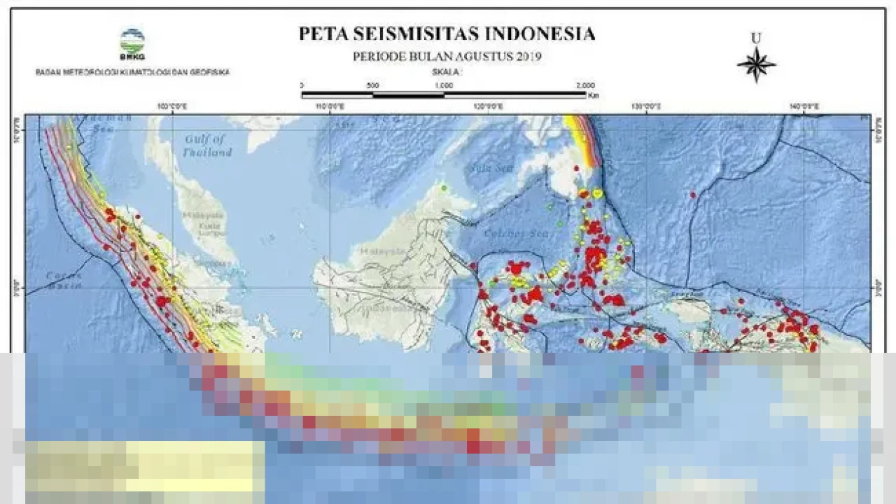 BMKG Catat 43.439 Gempa Guncang Indonesia Sepanjang 2025, Puluhan di Antaranya Merusak