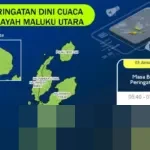 BMKG Sultan Baabullah Ternate Imbau Warga Maluku Utara Waspadai Potensi Cuaca Buruk dan Gelombang Tinggi Akhir Pekan Ini