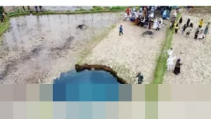 BPBD Limapuluh Kota Pastikan Pergerakan Tanah di Area Sinkhole Terus Berlanjut, Warga Diimbau Waspada