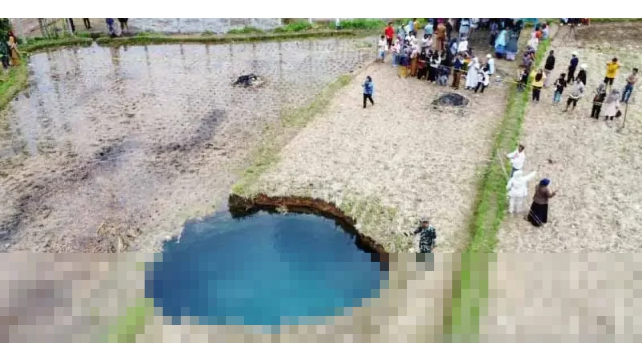 BPBD Limapuluh Kota Pastikan Pergerakan Tanah di Area Sinkhole Terus Berlanjut, Warga Diimbau Waspada