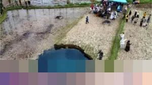 BPBD Limapuluh Kota Peringatkan Warga: Pergerakan Tanah di Sinkhole Situjua Batua Terus Berlanjut