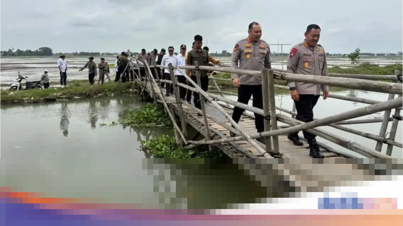 Brimob Polda Metro Jaya Kawal Pembangunan Jembatan Vital di Pebayuran Bekasi demi Percepatan Ekonomi Brimob Polda Metro Jaya Kawal Pembangunan Jembatan Vital di Pebayuran Bekasi demi Percepatan Ekonomi