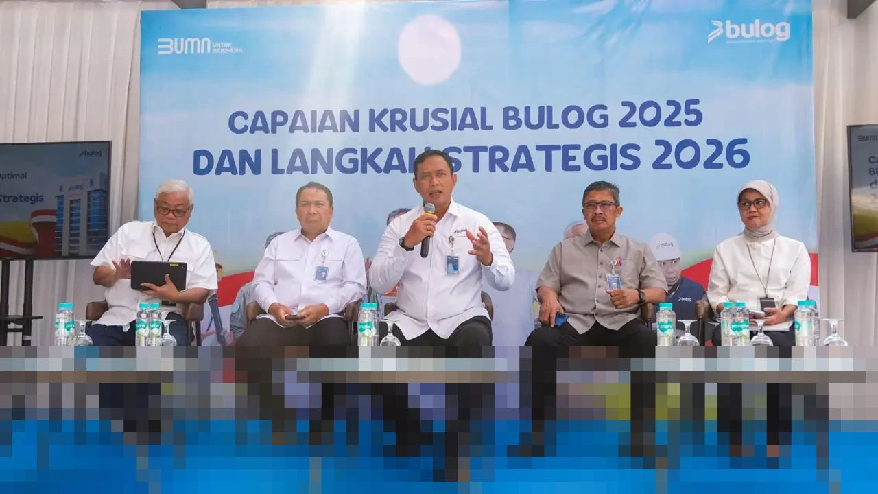 BULOG Umumkan Capaian Kinerja Strategis 2025, Serap Gabah Tertinggi Sepanjang Sejarah