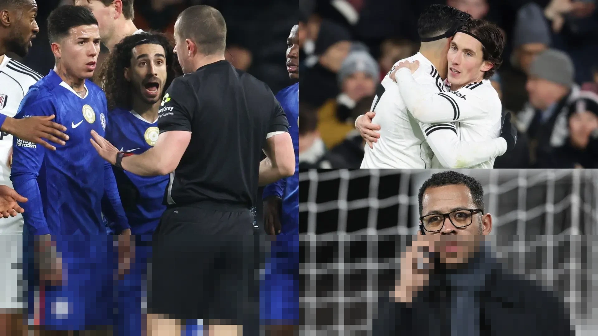Chelsea Tumbang 1-2 dari Fulham di Derbi London, Kartu Merah Marc Cucurella Jadi Penentu Kekalahan
