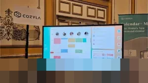 Cozyla Pamerkan Kalender Digital Keluarga Interaktif 4K 55 Inci di Ajang CES 2026