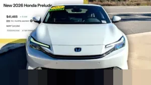 Dealer California Jual Honda Prelude 2026 di Bawah MSRP, Patahkan Tren Markup Harga Tinggi