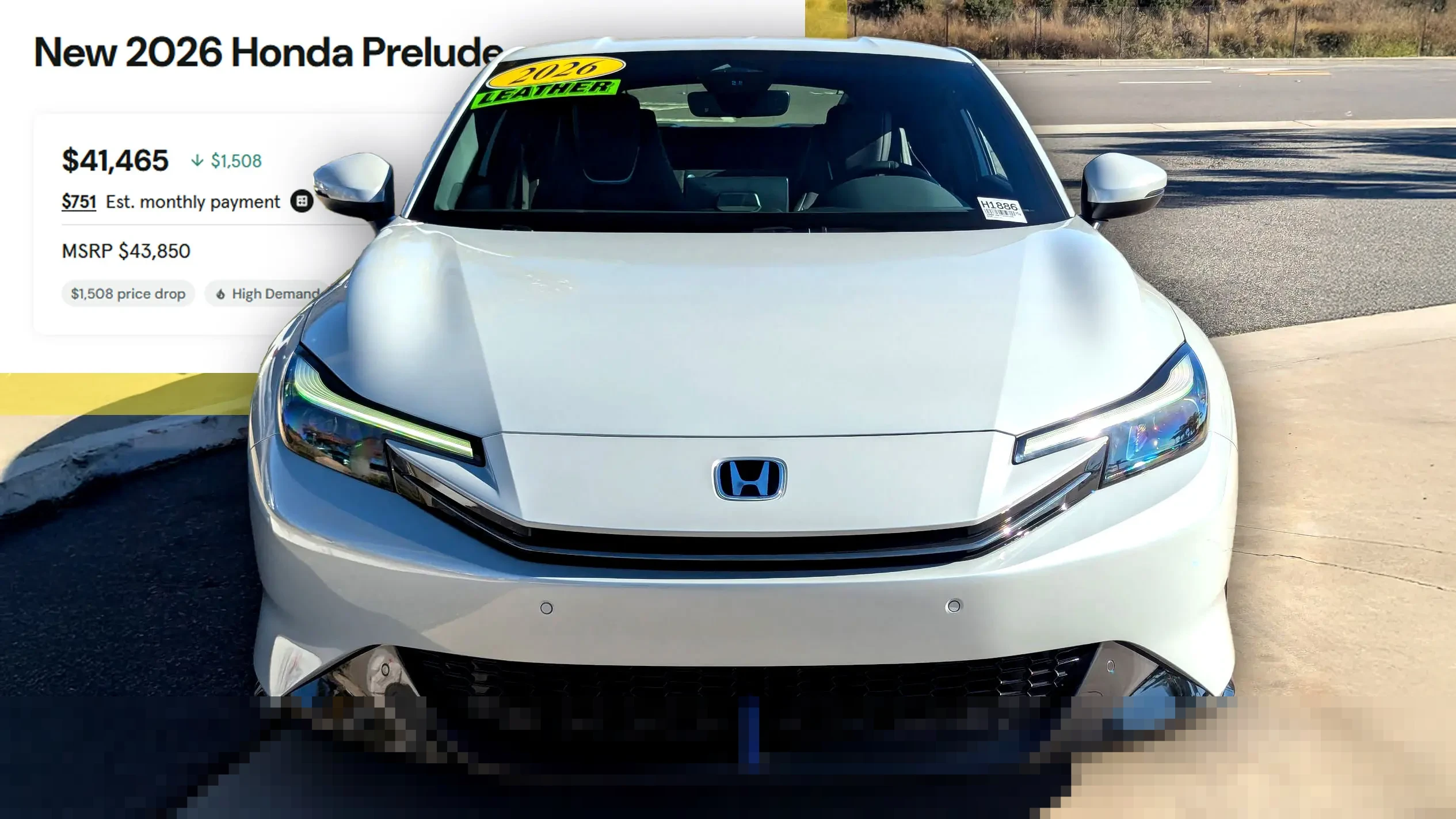 Dealer California Jual Honda Prelude 2026 di Bawah MSRP, Patahkan Tren Markup Harga Tinggi