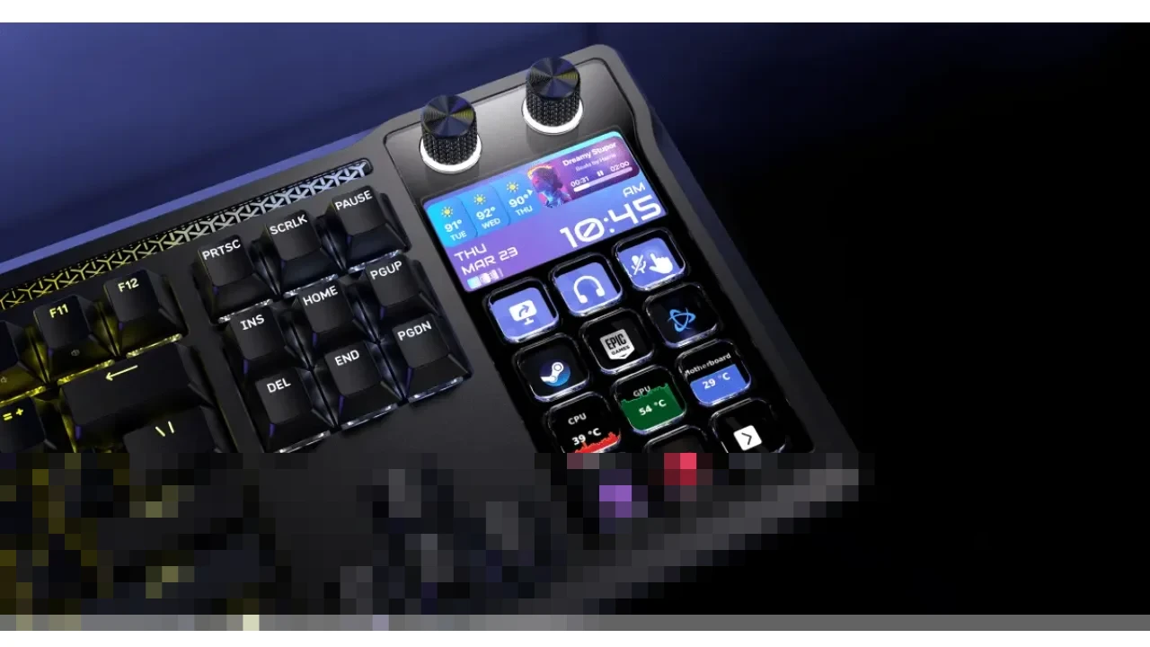 Debut di CES 2026, Corsair Galleon 100 SD Satukan Keyboard Gaming dan Stream Deck Canggih