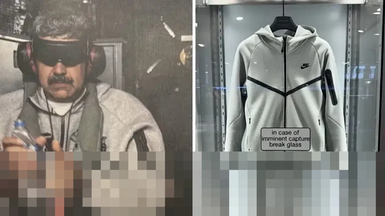 Di Balik Penangkapan Maduro: Jaket Nike Tech Sang Presiden Jadi Buruan Fesyen Global