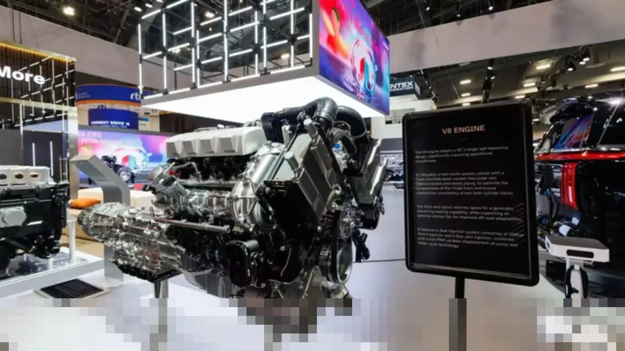 Di Tengah Gempuran EV, GWM Pamerkan Mesin V8 4.0 Liter di CES 2026, Isyaratkan Strategi Berbeda
