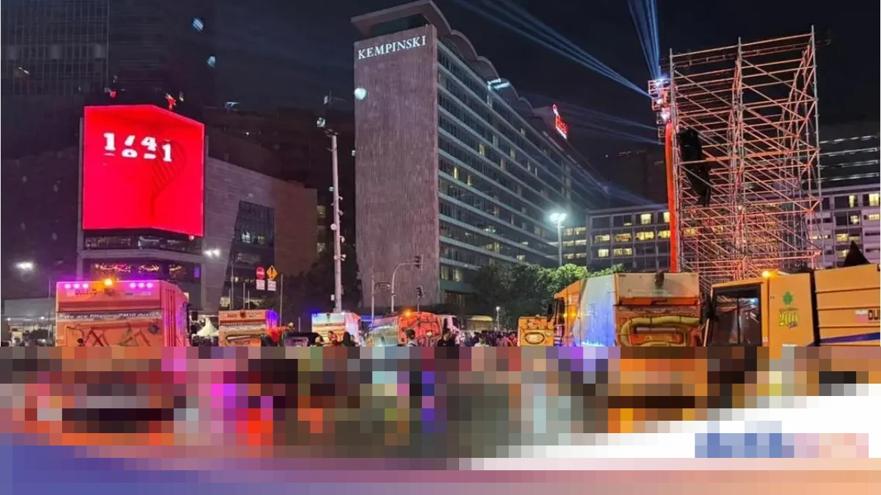 Dinas LH DKI Jakarta Angkut 91,4 Ton Sampah Usai Malam Tahun Baru, Turun dari Tahun Lalu