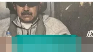 Donald Trump Unggah Foto Penangkapan Nicolas Maduro oleh Pasukan Elite AS di Kapal USS Iwo Jima