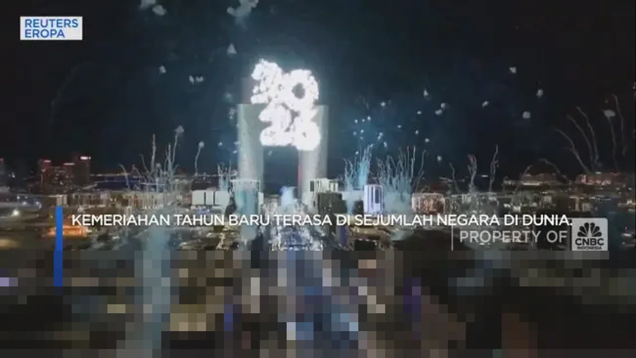 Dunia Sambut Tahun Baru 2026 dengan Pesta Kembang Api Spektakuler di Berbagai Ibu Kota