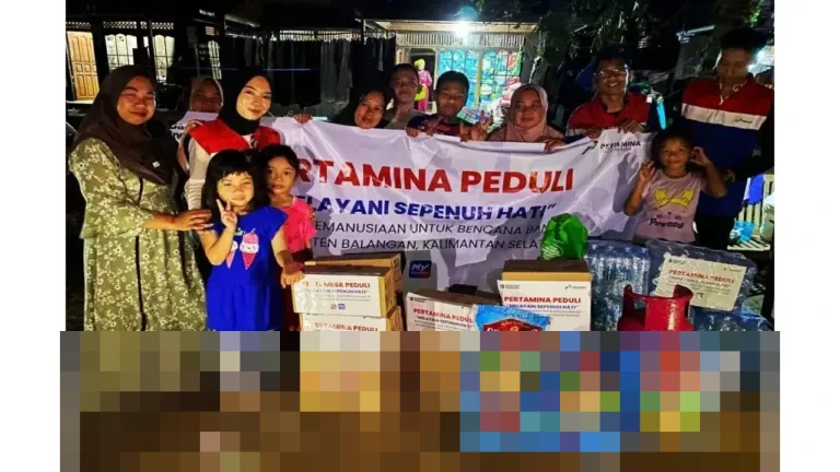 Edi Mangun: “Pertamina Hadir Bantu Warga Terdampak Banjir Balangan, Ringankan Beban Masyarakat”